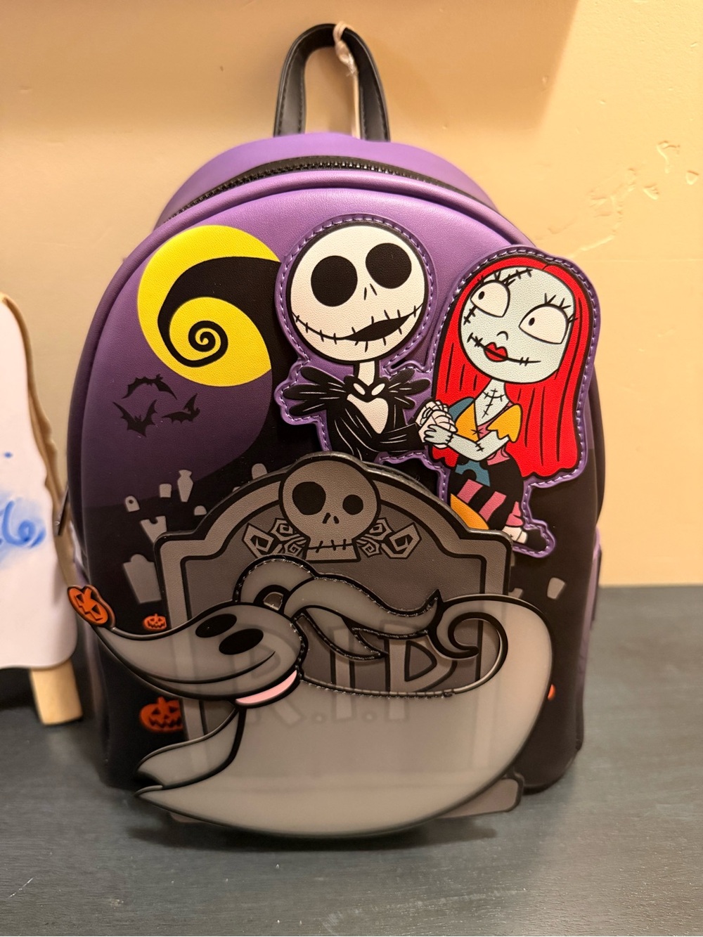 Nightmare Before Christmas Loungefly Mini Backpack - Purple